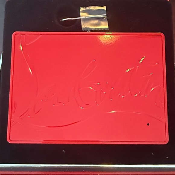 Christian Louboutin Red Abracadabra La Palette Refillable Case - NIB - Picture 5 of 5